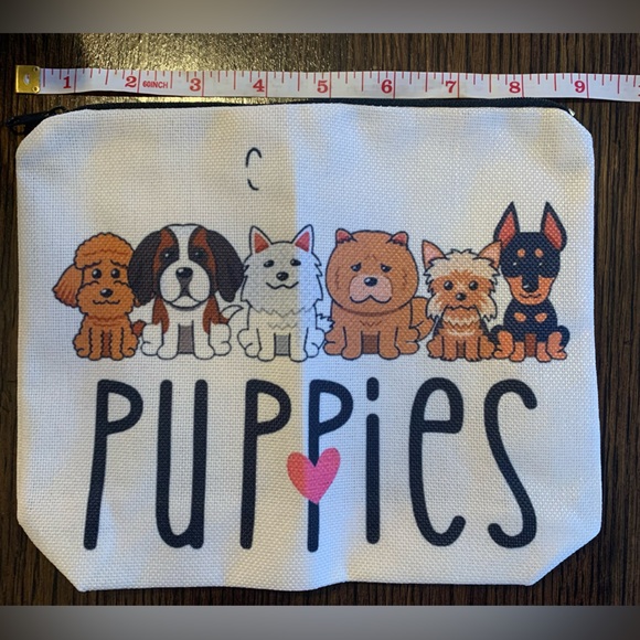 Makeup Bag - Dog Lover -  BTQ - Picture 6 of 6